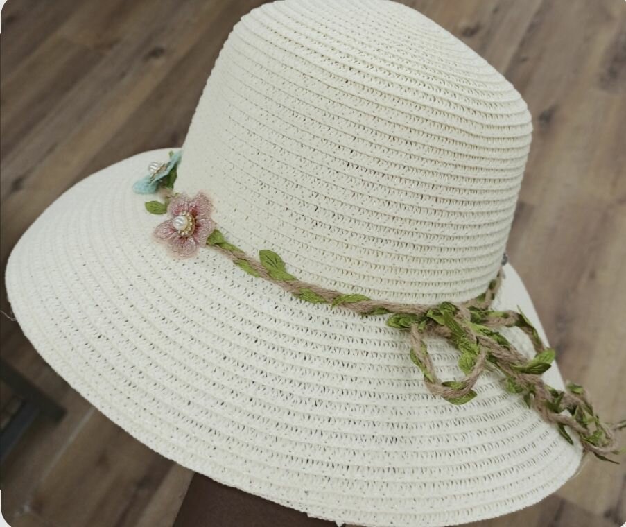 Chapeau d'été en paille