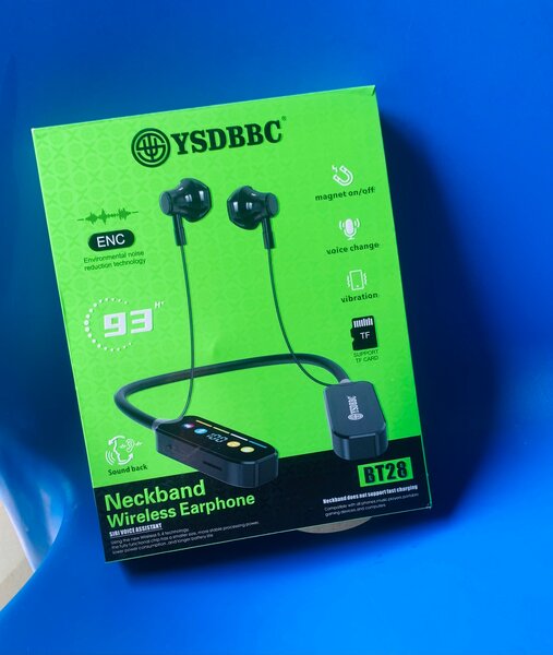 Écouteurs Bluetooth tour de cou sans fil