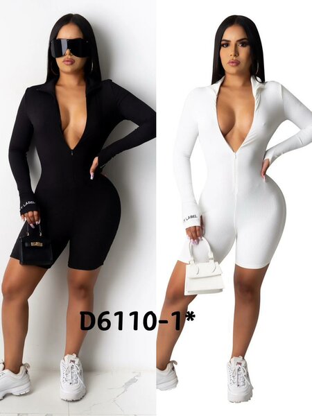 Combinaison Femme Sexy Zip