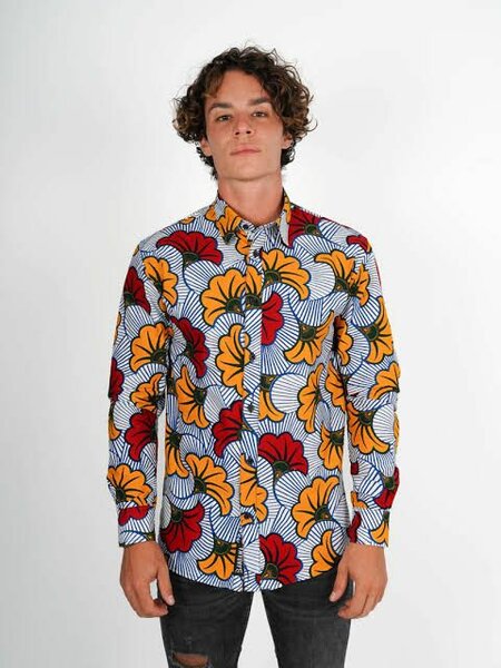 Chemise Homme Imprimé Floral