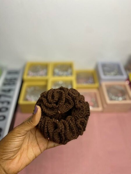 Chouchou en laine fait main