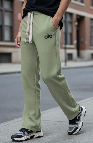 Pantalon de jogging vert Alo