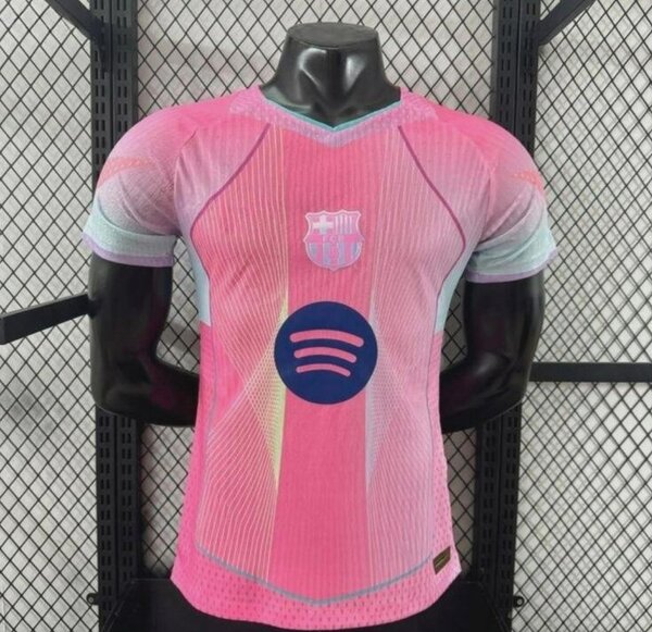 Maillot de foot rose