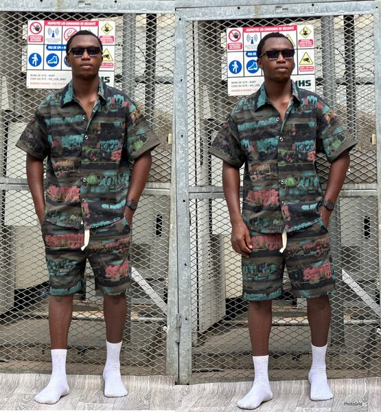 Set deux pièces pour homme