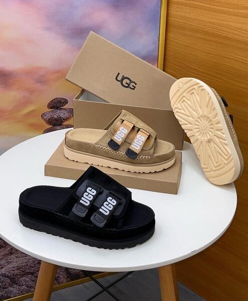 UGG Slides Femme Noir