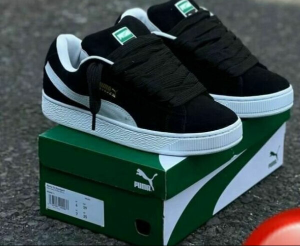 Chaussures Puma noires pour homme