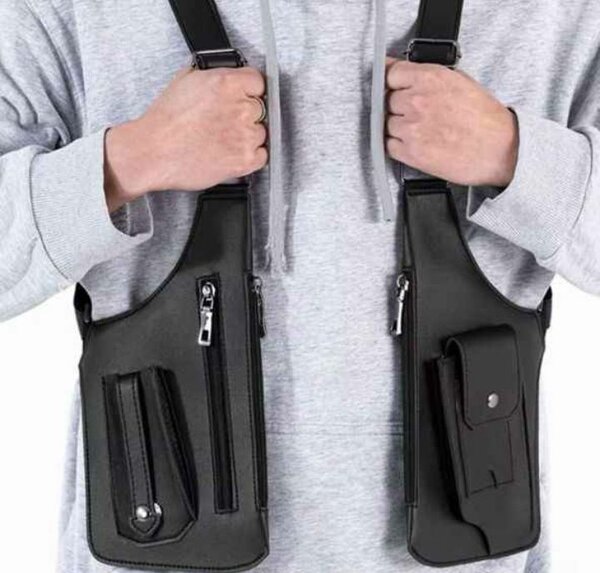 Sacoche bandoulière multiple