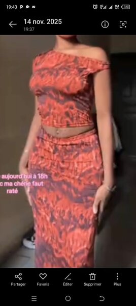 Robe Longue Imprimée