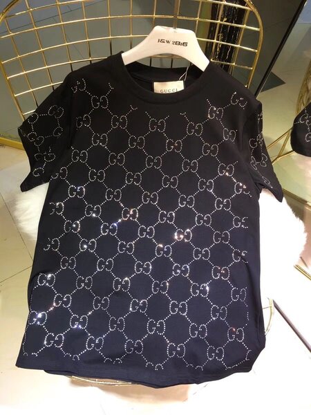 T-shirt noir chic GUCCI