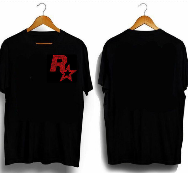 T-shirt noire étoile R