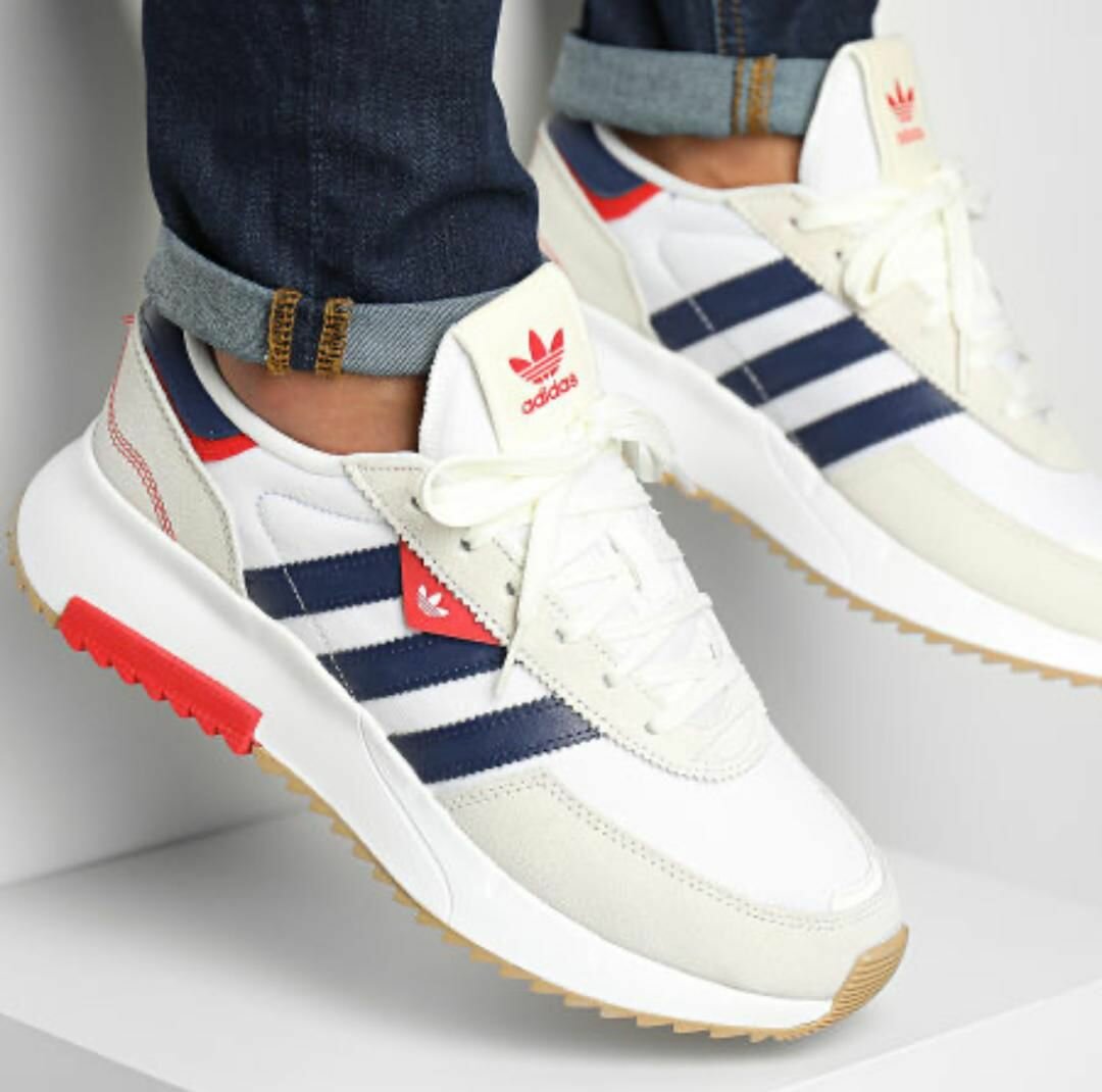 Sneakers Adidas Blanc et Bleu