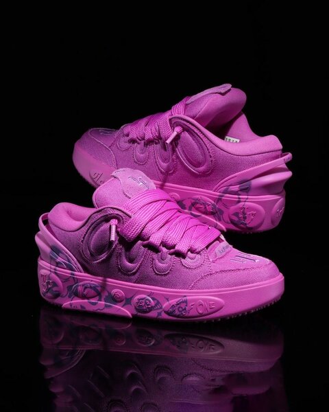 Baskets roses tendance