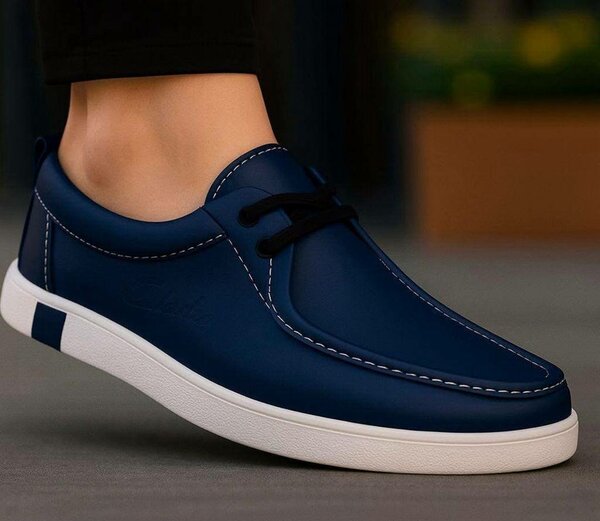 Chaussures décontractées bleues