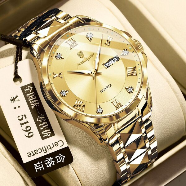 Montre Homme Luxe Quartz