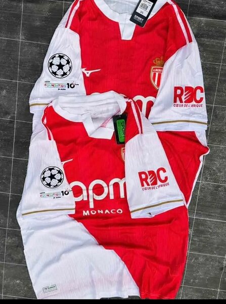 Maillot de foot AS Monaco rouge