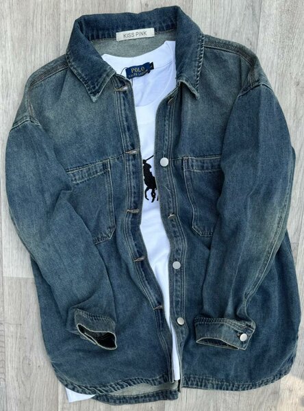 Veste en jean tendance