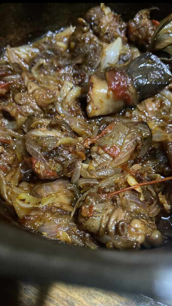 Tripe de bœuf saute