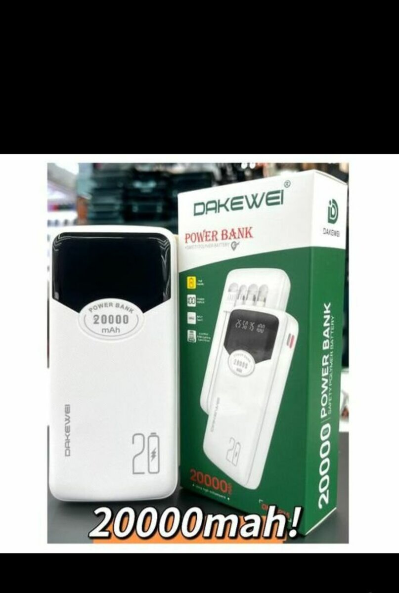 Power Bank DAKEWEI 20000mAh