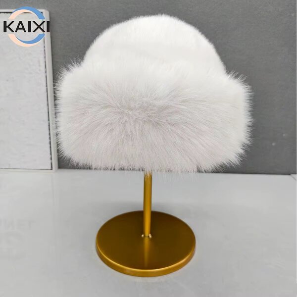 Faux Fur Round Lamp