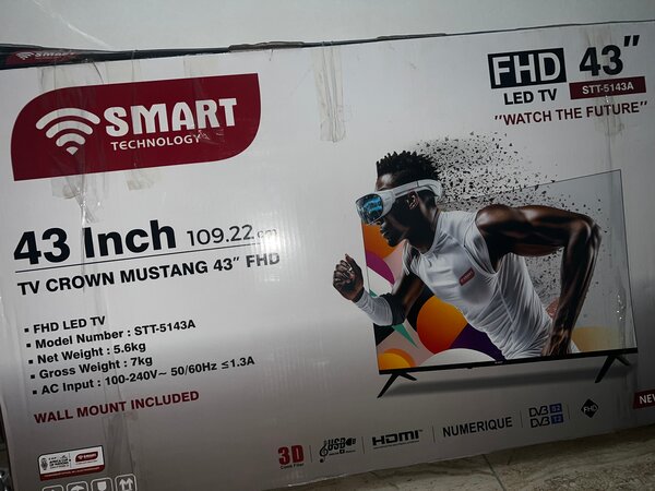 Téléviseur LED 43'' FHD