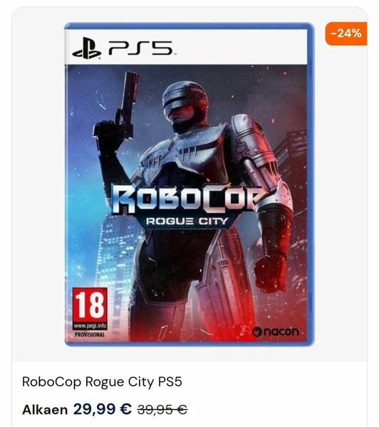 RoboCop Rogue City PS5