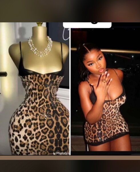 Robe Léopard Glamour