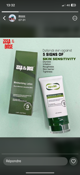 Lotion Hydratante Peau Sensible