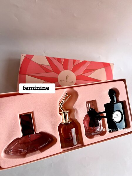 Coffret Parfum Féminin Élégant