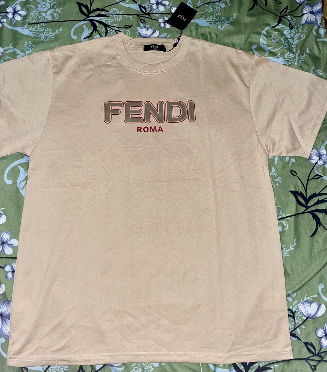 T-shirt Fendi beige chic