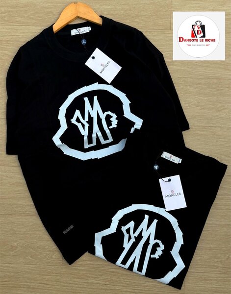 T-shirt noir Moncler