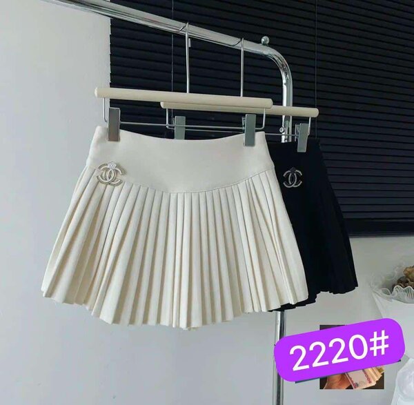 Jupe plissée élégante