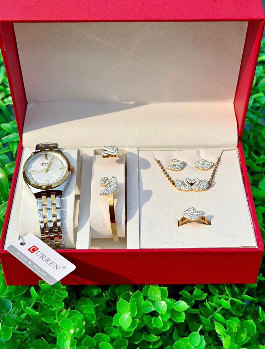 Montre GURREN avec ensemble de bijoux