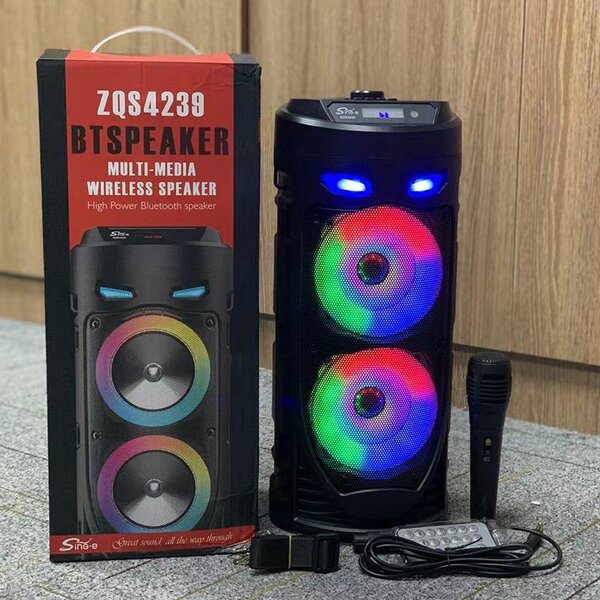 Enceinte Bluetooth Puissante LED