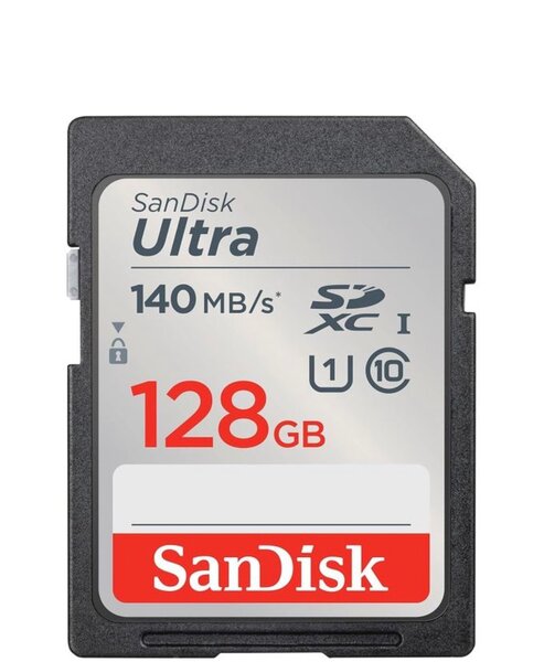 Carte mémoire SanDisk Ultra SDXC 128Go