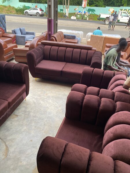 Canapé moderne en velours