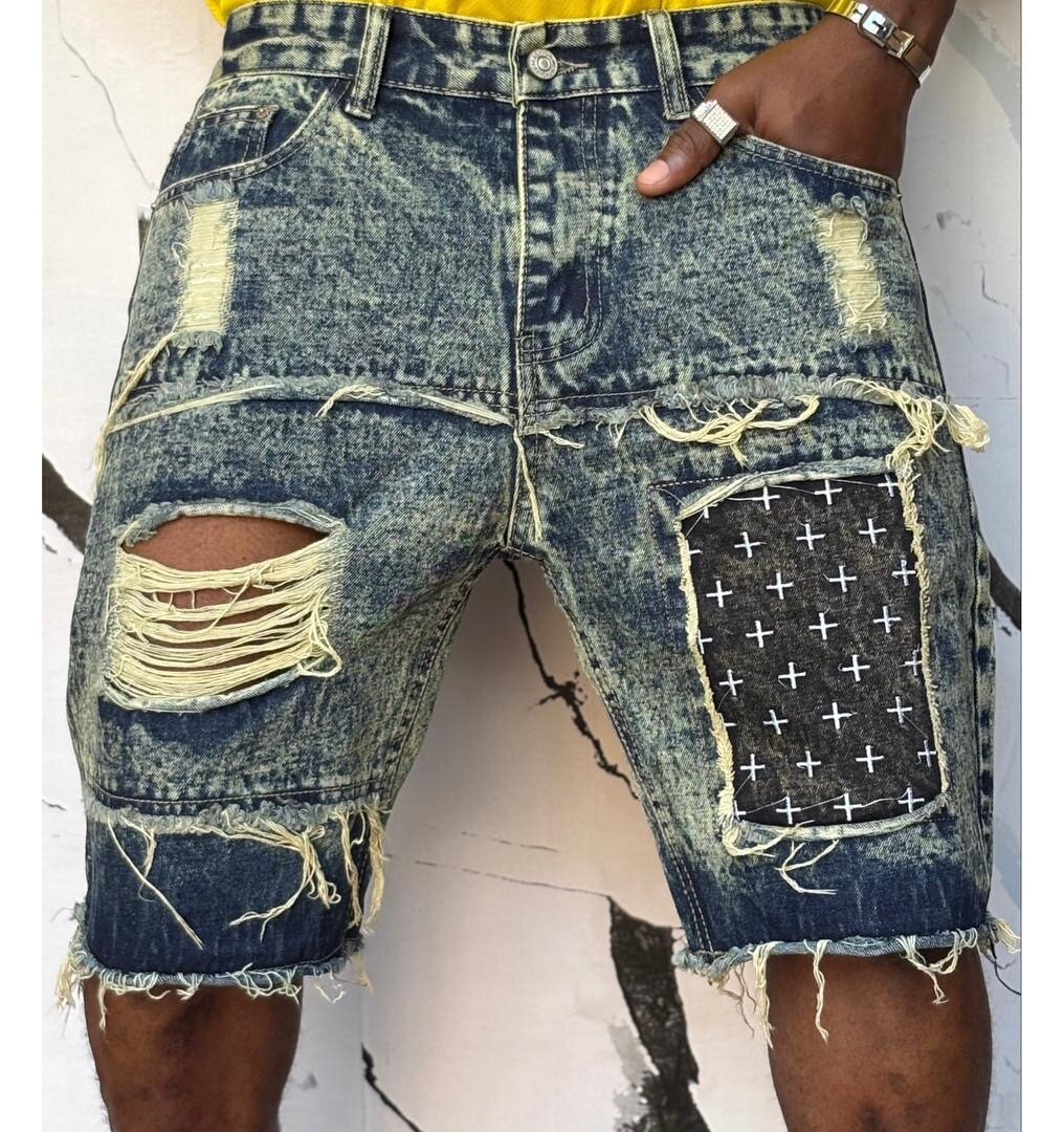 Shorts en denim stylés pour hommes