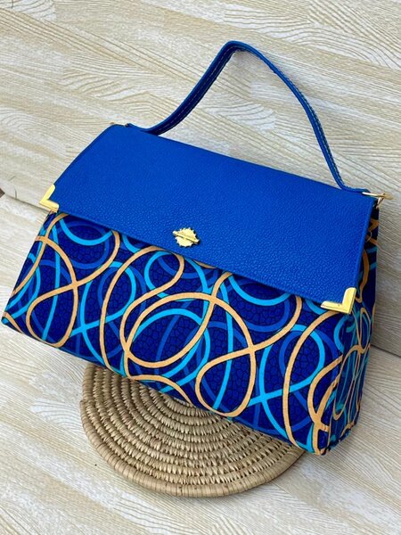 Sac à main en tissu africain