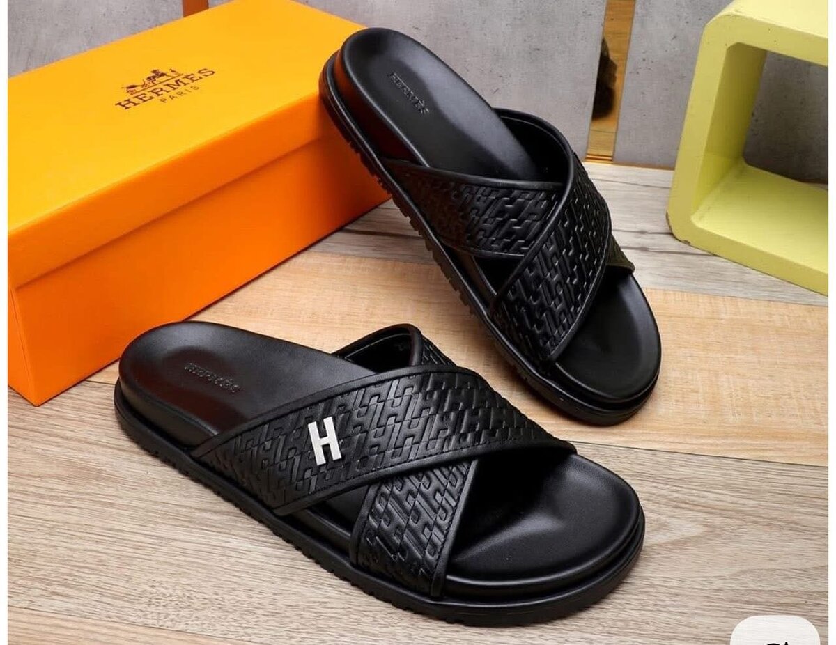 Sandales en cuir pour homme