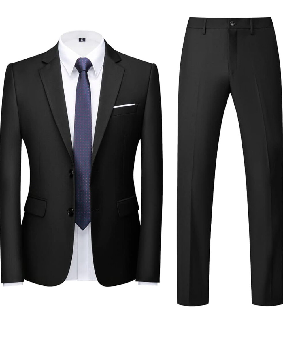Costume Homme Élégant 2 Pièces