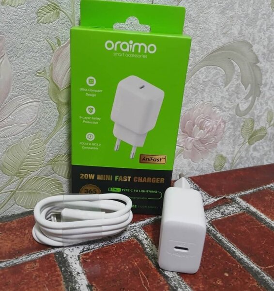 Chargeur Rapide 20W Oraimo MiniFast