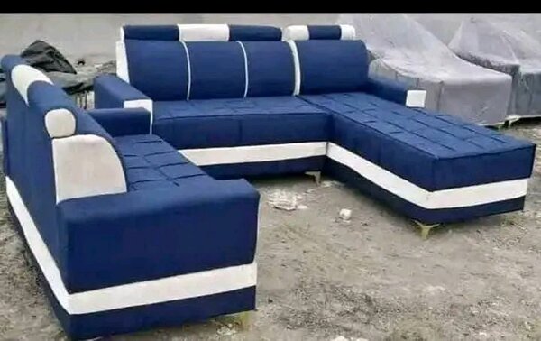 Canapé d'angle moderne en cuir