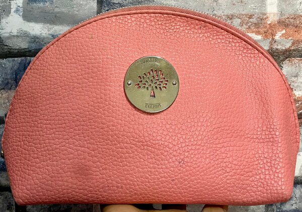 Trousse de maquillage rose