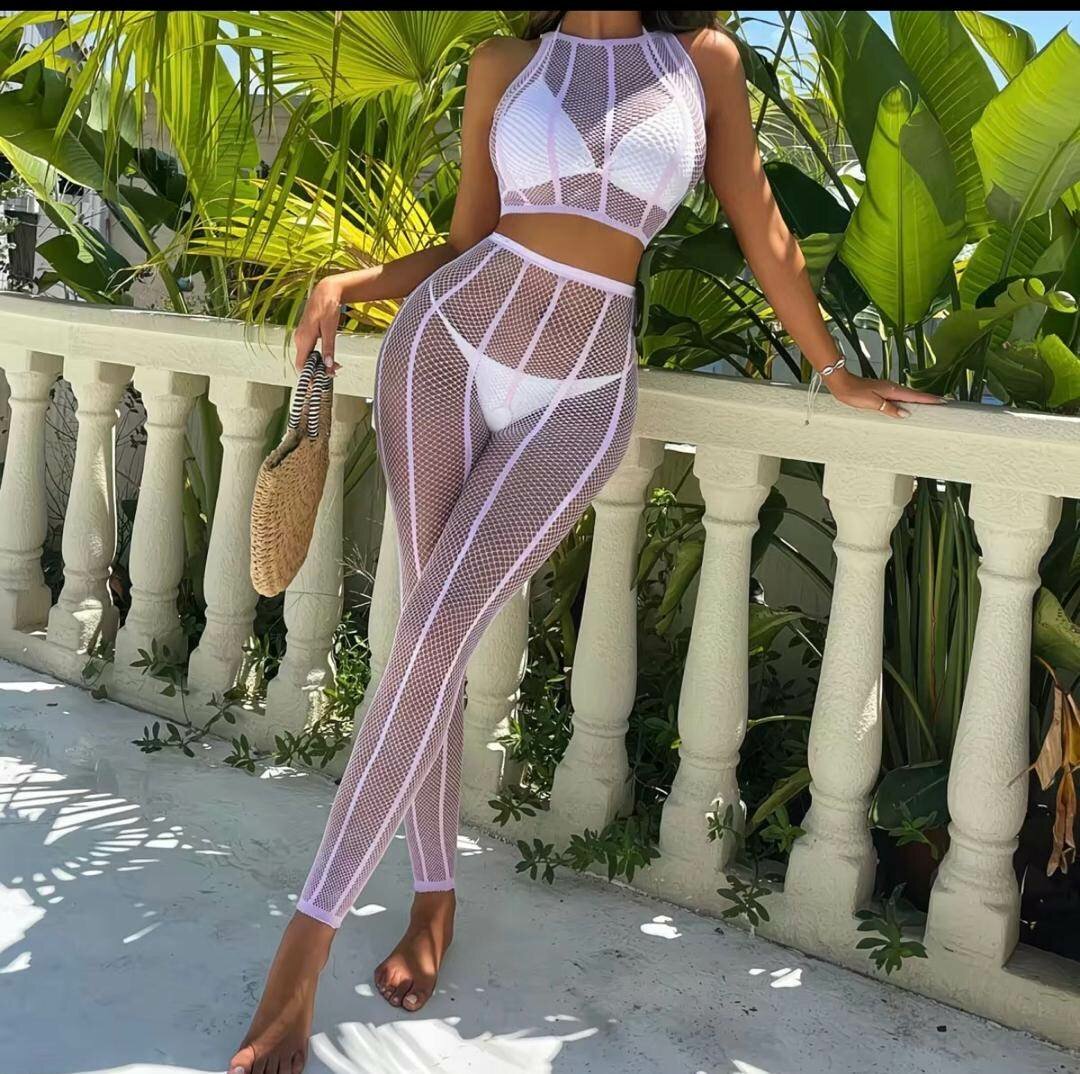 Ensemble lingerie noir et rouge