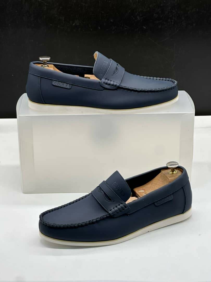 Mocassins en cuir pour hommes