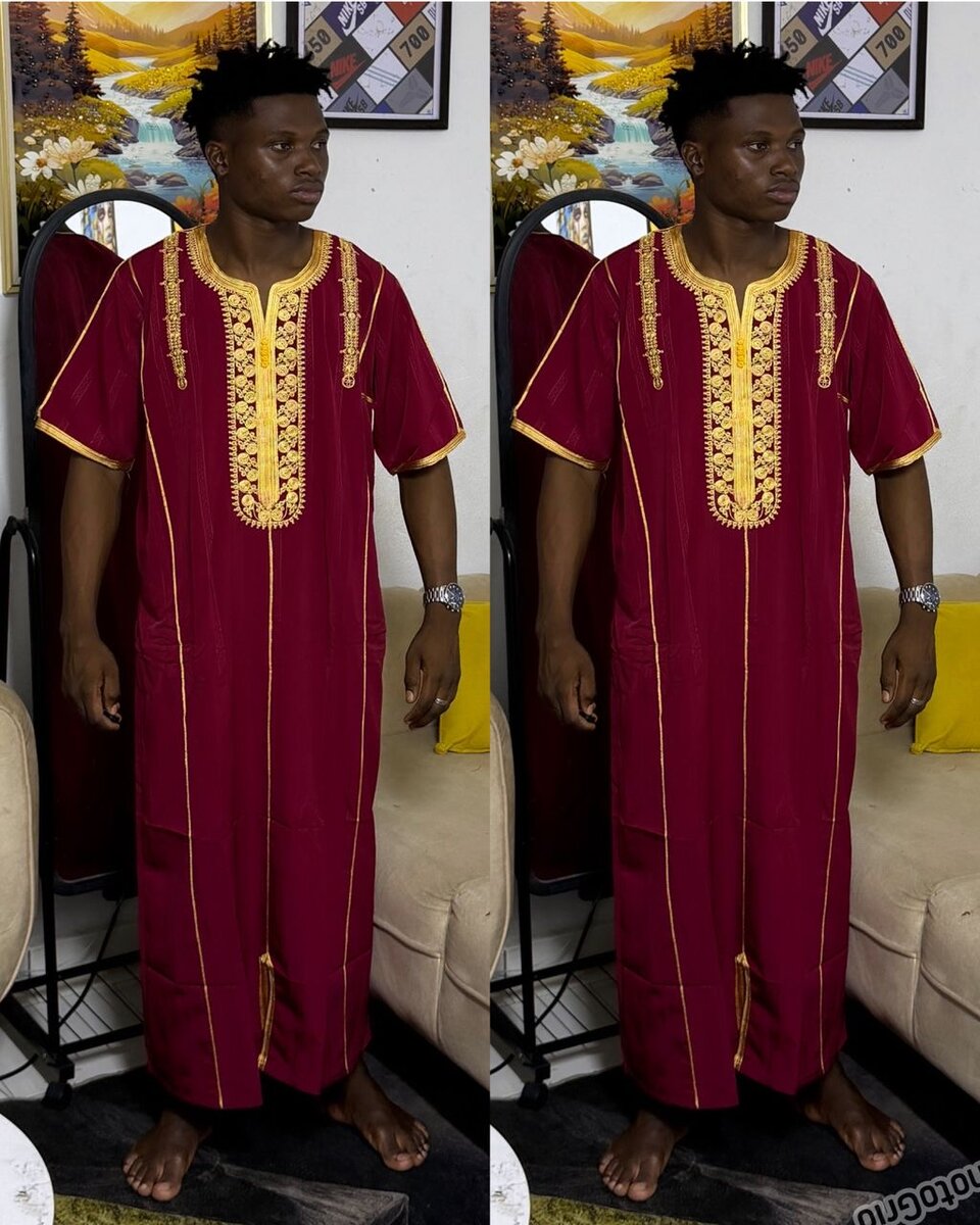 Kaftan homme africain