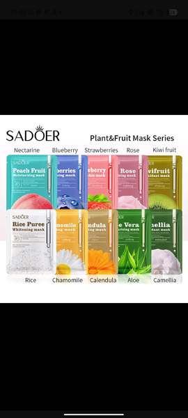 Masques Visage SADOER