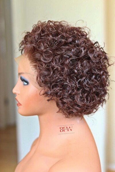 Perruque Bouclée Naturelle