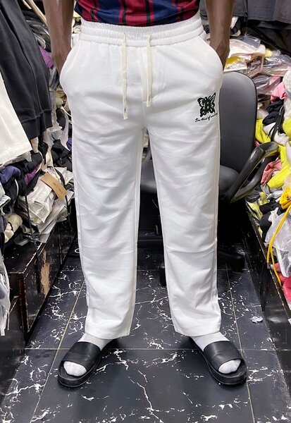 Pantalon de jogging blanc