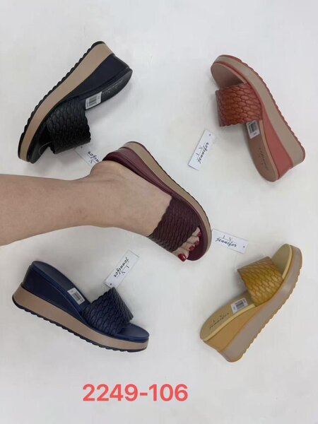 Mules en cuir confortables pour femme