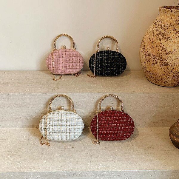 Sacs à main en tweed élégants